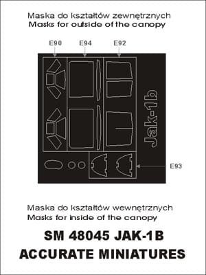 Go to product MONTEX SM48045 - 1:48 Yak-1B