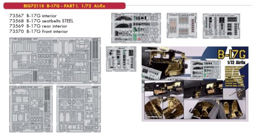 Go to product EDUARD BIG72118 - 1:72 B-17G - Part I