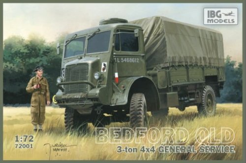 Go to product IBG 72001 - 1:72 Bedford QLD 3 ton 4x4 General service