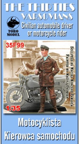 Go to product TORO MODEL 35F99 - 1:35 The Thirties - Civilian automobile driver or motorcycle rider