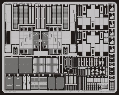 Go to product EDUARD 32190 - 1:32 F6F-5N gun bay