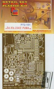 PART P72151 - 1:72 Sd.Kfz.234/2 Puma