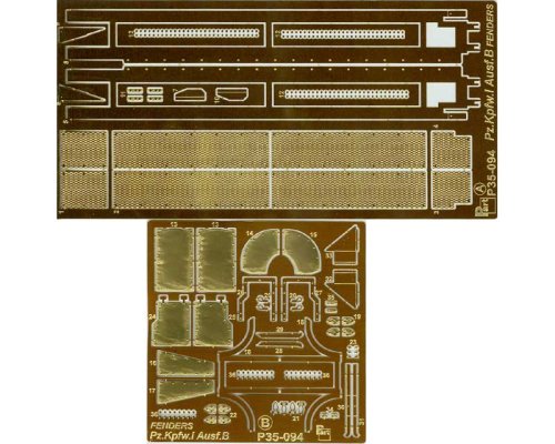 Go to product PART P35094 - 1:35 Pz.Kpfw. I Ausf B fenders