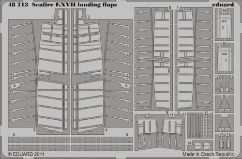 Go to product EDUARD 48713 - 1:48 Seafire F.XVII landing flaps