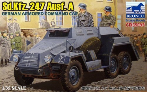 Go to product BRONCO CB 35095 - 1:35 Sd.Kfz.247 Ausf. A German Armored Command Car