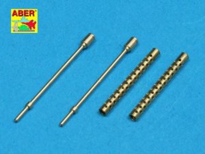 ABER 25L-01  - 1:25 Set of 2 barrels for Browning M-1919 A4 with two part muzzle