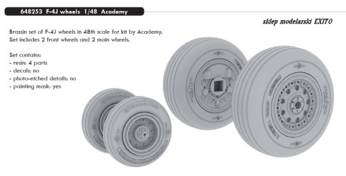 Go to product EDUARD 648253 - 1:48 F-4J wheels