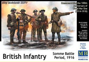 MASTER BOX 35146 - 1:35 British Infantry Somme Battle Period 1916