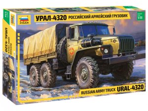 ZVEZDA 3654 - 1:35 URAL-4320 Russian army truck