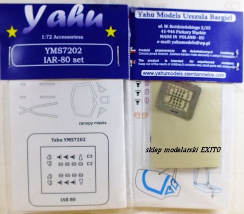 Go to product YAHU YMS7202 - 1:72  I.A.R.80 - Accessory set