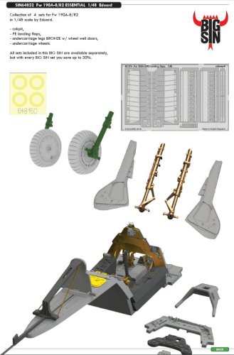 Go to product EDUARD SIN64852 - 1:48 Fw 190A-8/R2 Essential