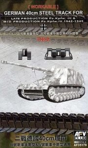 AFV CLUB 35179 - 1:35 40 cm Track for Panzer III/IV