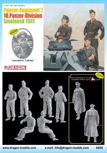 DRAGON 6655 - 1:35 Panzer-Regiment 7,10 Panzer-Division Smolensk 1941