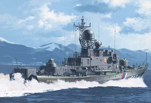 Go to product MIRAGE 40426 - 1:400 Novorossiysk Pauk II - Korweta