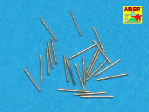 Go to product ABER 1:350L-16  - 1:350 Set of 20 pcs 20 mm L/65 barrels C/38 for German ships