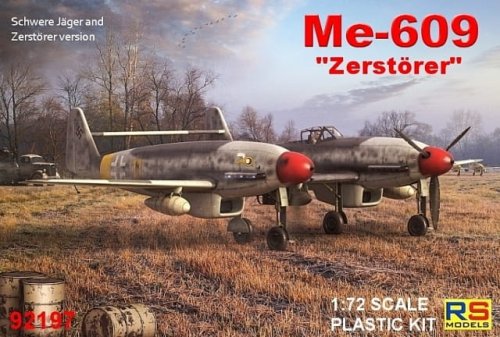 Go to product RS MODELS 92197 - 1:72 Me-609 Zerstorer