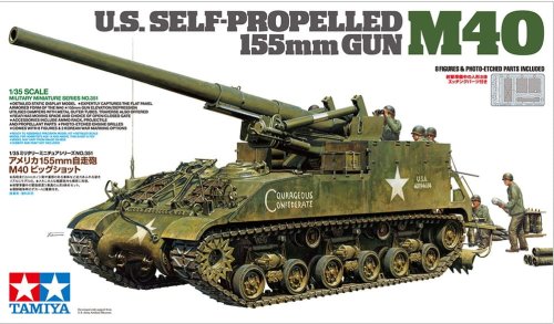 Go to product TAMIYA 35351 - 1:35 U.S. Self-Propelled 155mm Gun M40
