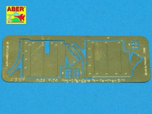 ABER R-04  - Front fenders for Panther G, Jagdpanther