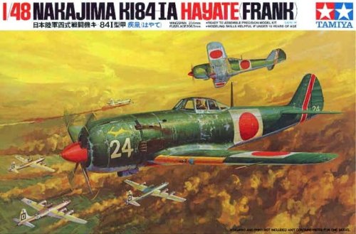 Go to product TAMIYA 61013 - 1:48 Nakajima Ki-84 IA Hayate Frank