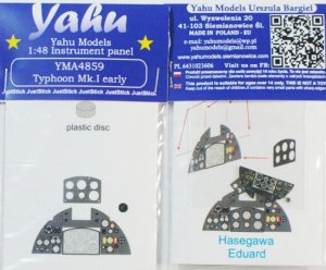 YAHU YMA4859 - 1:48 Typhoon Mk.I Early - Instrument Panel
