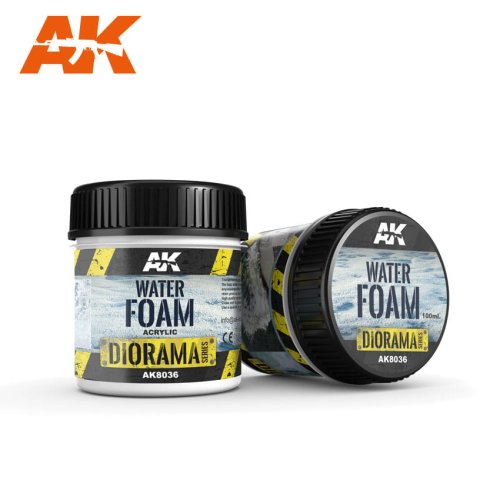 Go to product AK INTERACTIVE 8036 - Water Foam 100 ml - Diorama Series