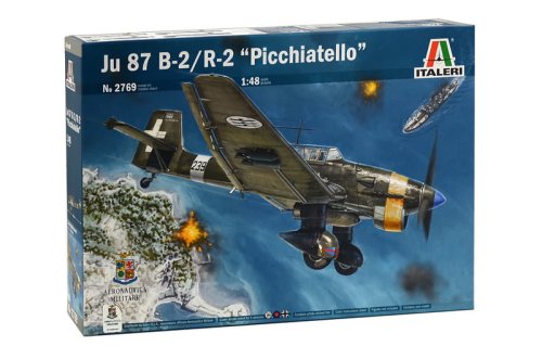 Go to product ITALERI 2769 - 1:48 Junkers Ju 87 B-2/R-2 Picchiatello (Stuka)