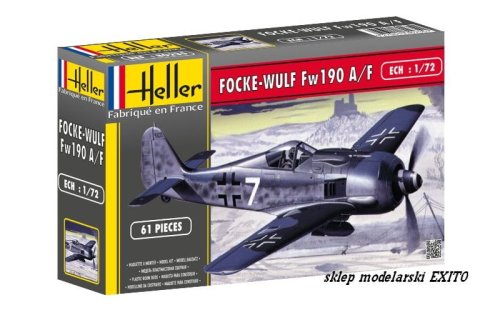 Go to product HELLER 80235 - 1:72 Focke Wulf Fw 190 A8/F3