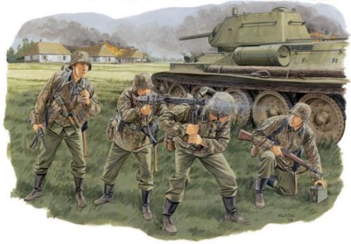 Go to product DRAGON 6159 - 1:35 Panzergrenadiers LAH Division - Kursk 1943