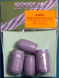 EUREKA XXL E-039 - 1:35 Set of plastic storage drums #1