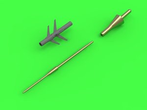 MASTER AM-48-129 - 1:48 MiG-25 Foxbat Pitot tube