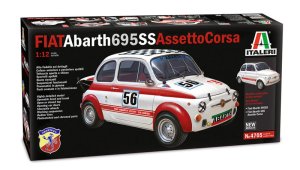 ITALERI 4705 - 1:12 FIAT Abarth 695SS Assetto Corsa