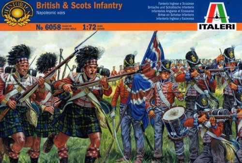 Go to product ITALERI 6058 - 1:72 British and Scots Infantry