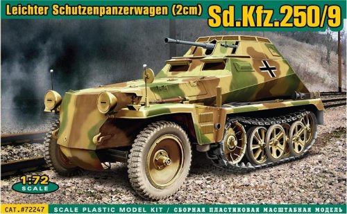 Go to product ACE 72247 - 1:72 Sd.Kfz 250/9 Leichter Schutzenpanzerwagen
