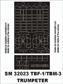 Go to product MONTEX SM32023 - 1:32 TBF/TBM Avenger