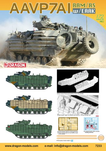 Go to product DRAGON 7233 - 1:72 AAVP7A1 RAM/RS w/EAAK