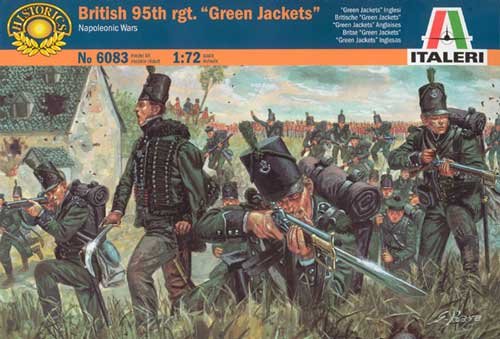 Go to product ITALERI 6083 - 1:72 British 95th reg. Green Jackets