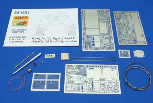 Go to product ABER 35K01 - 1:35 PzKpfw.VI Tiger I Ausf.E (Sdkfz.181) early version