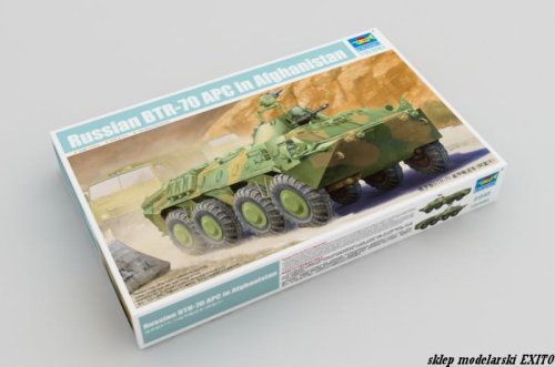 Go to product TRUMPETER 01593 - 1:35 Russian BTR-70 APC in Afghanistan