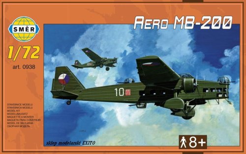 Go to product SMER 0938 - 1:72 Aero MB-200