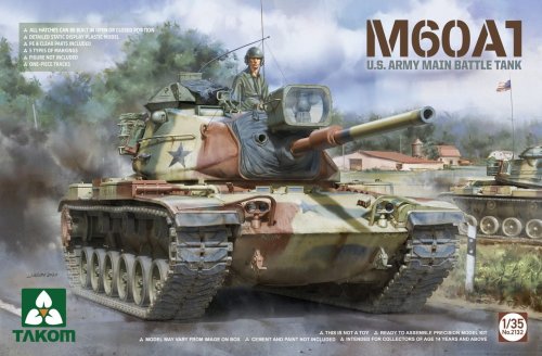 Go to product TAKOM 2132 - 1:35 M60A1 U.S. Army Main Battle Tank