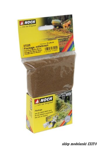 Go to product NOCH 07225 - Flock Medium Brown 20 g