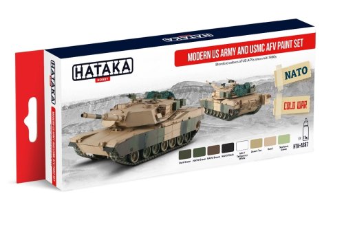 Go to product HATAKA AS67 - Modern US Army and USMC AFV paint set