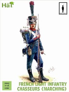 HAT 28004 - 28 mm - French Light Infantry Chasseurs Marching