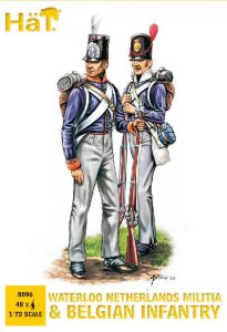 HAT 8096 - 1:72 Netherlands Militia and Belgian Infantry