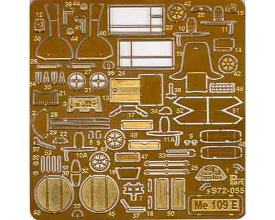 Go to product PART S72055 - 1:72 Messerschmitt Bf 109E