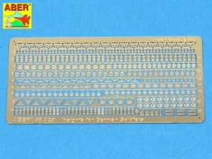 ABER 48A25 - 1:48 Insignia for German Soldiers ( WW II )