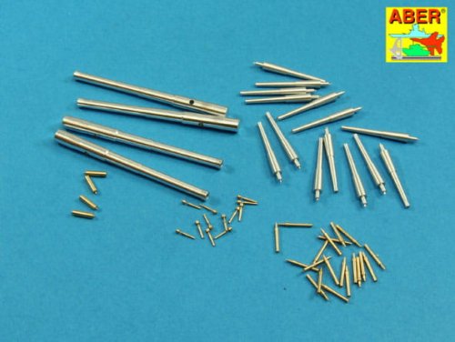 Go to product ABER 200L-07 - 1:200 Armament for battleship Mikasa 305mm x4, 152mm x14, 76mm x20, 37mm x12