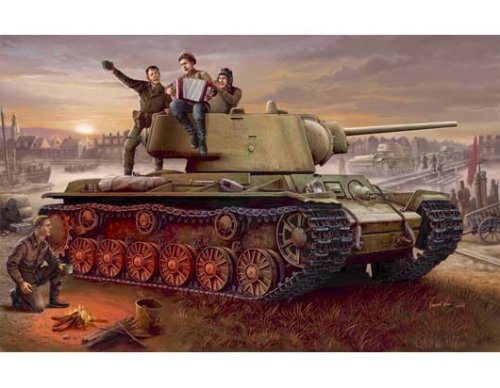 Go to product TRUMPETER 00360 - 1:35 KV-I Model 1942 Lightweight Cast Tank