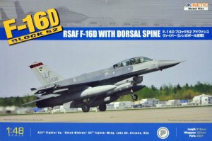 KINETIC 48007 - 1:48 F-16D Block 52+ RSAF