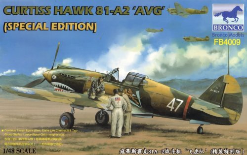 Go to product BRONCO FB 4009 - 1:48 Curtis Hawk 81-A2 AVG Special Edition